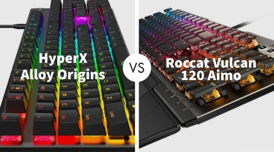 Kingston HyperX Alloy Origins Vs Roccat Vulcan 120 Aimo