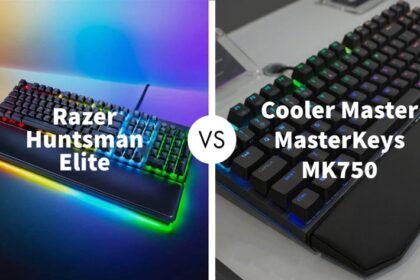 Razer Huntsman Elite Vs Cooler Master MasterKeys MK750