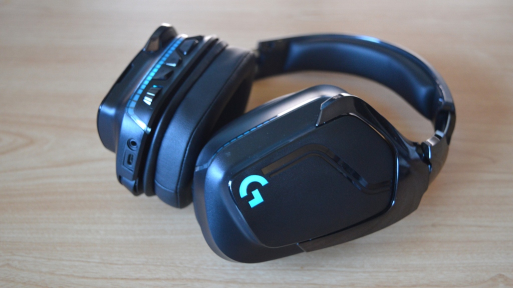 Logitech G935 On-Ear Wireless Headset - Black/Blue for sale online