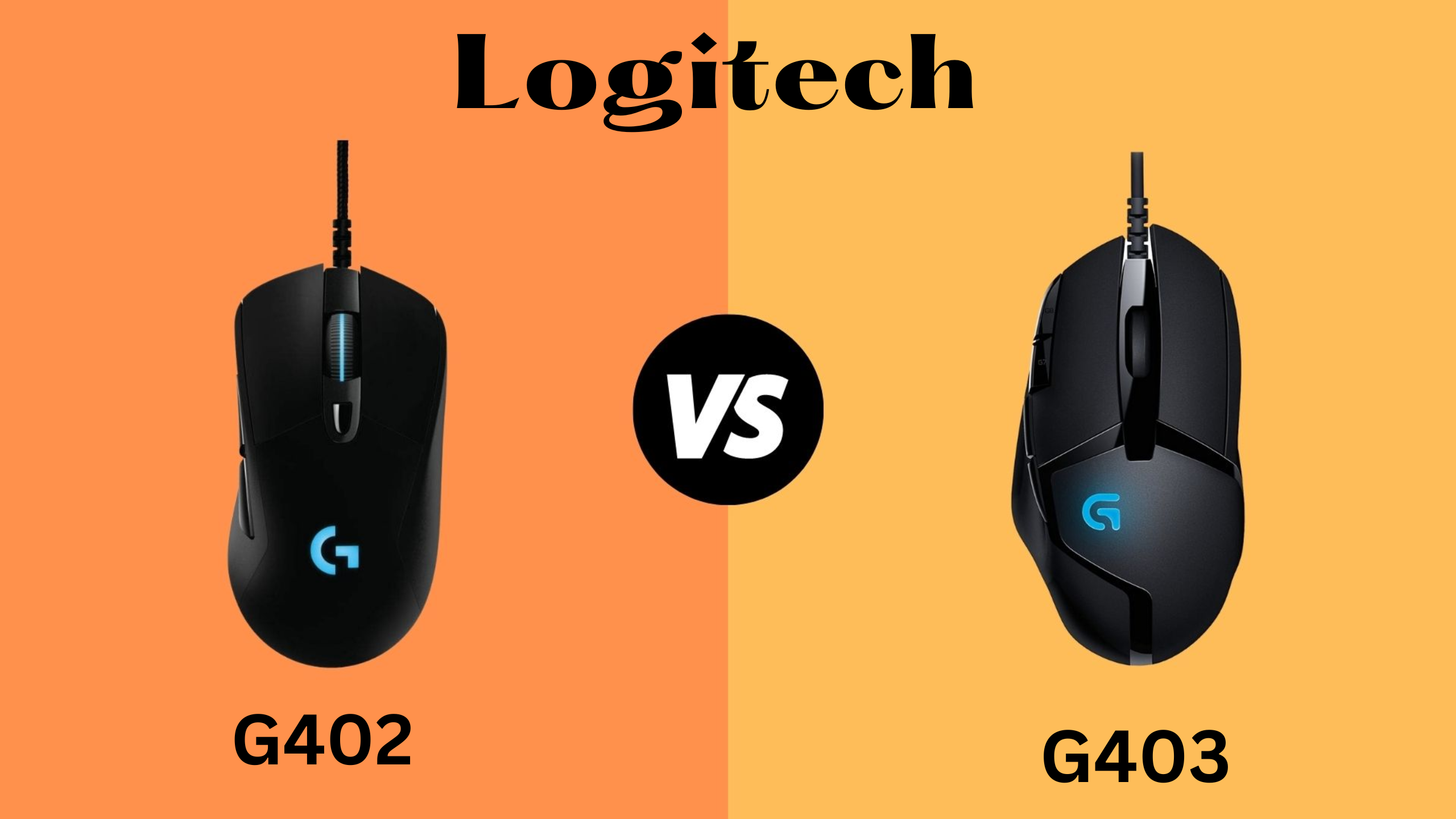 Logitech G402 vs G403- All Features - Products Pro